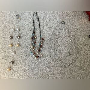 3 New York and co necklaces